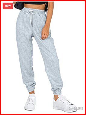 Women's Cinch Bottom Sweatpants Soft Drawstring Joggers Athletic Lounge Pants